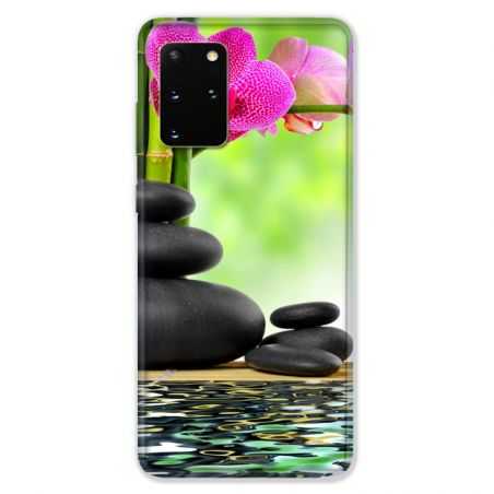 Coque pour Samsung Galaxy S20 PLUS orchidee eau