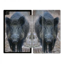 Housse Smart Cover Pour Samsung Galaxy Tab A7 (10.4) Sanglier Pin