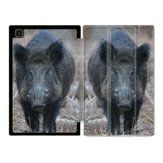 Housse Smart Cover Pour Samsung Galaxy Tab A7 (10.4) Sanglier Pin