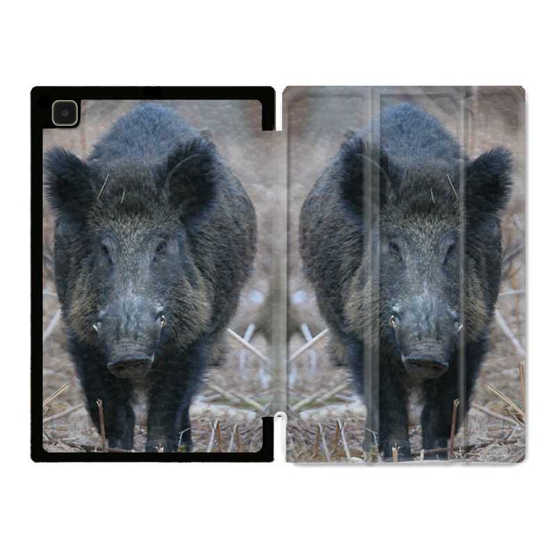 Housse Smart Cover Pour Samsung Galaxy Tab A7 (10.4) Sanglier Pin