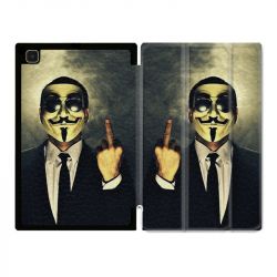 Housse Smart Cover Pour Samsung Galaxy Tab A7 (10.4) Anonymous Doigt