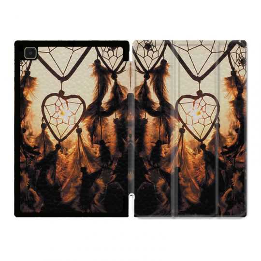 Housse Smart Cover Pour Samsung Galaxy Tab A7 (10.4) Attrape Reve Noir