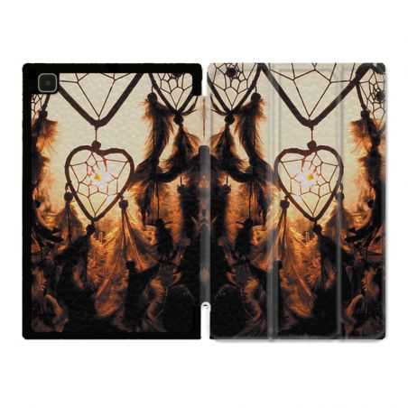 Housse Smart Cover Pour Samsung Galaxy Tab A7 (10.4) Attrape Reve Noir