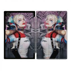 Housse Smart Cover Pour Samsung Galaxy Tab A7 (10.4) Harley Quinn Batte