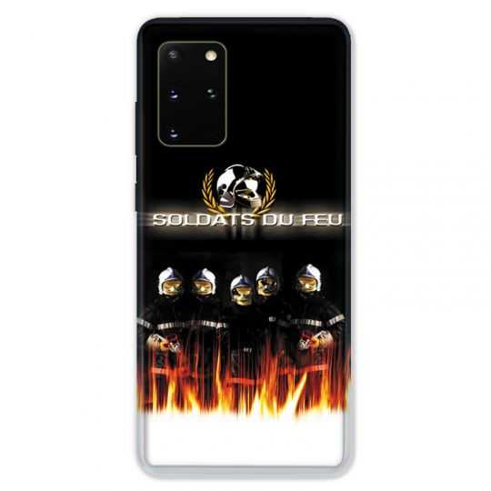Coque pour Samsung Galaxy S20 PLUS pompier soldat