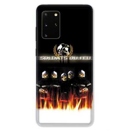 Coque pour Samsung Galaxy S20 PLUS pompier soldat