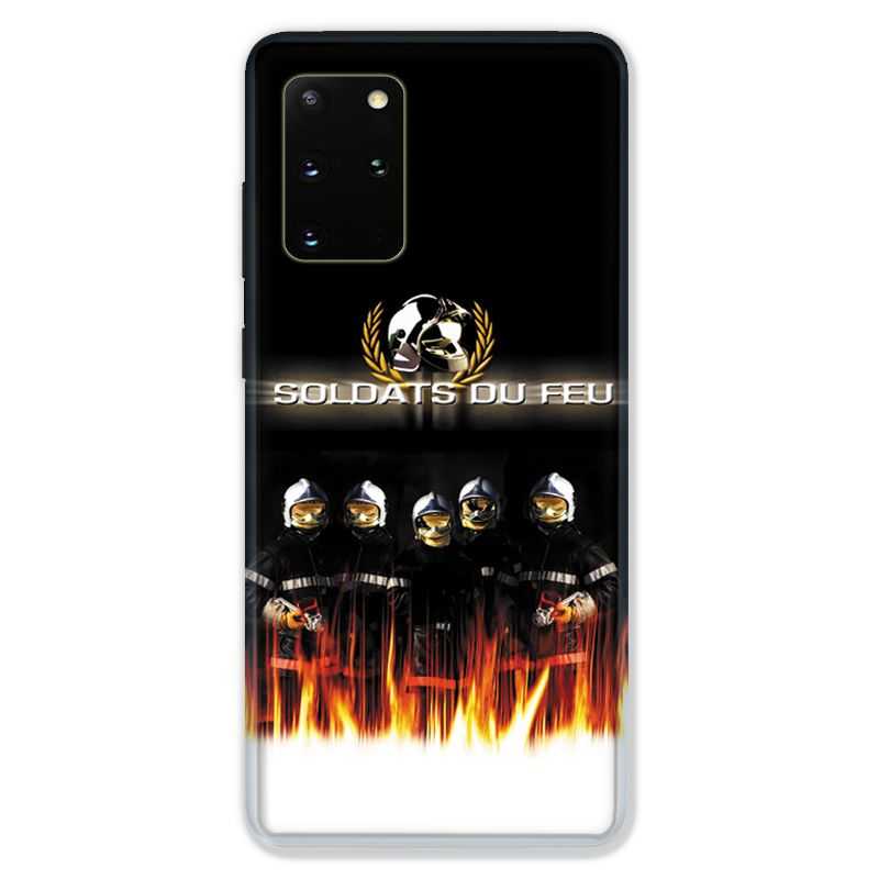 Coque pour Samsung Galaxy S20 PLUS pompier soldat