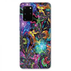 Coque pour Samsung Galaxy S20 PLUS Psychedelic colore
