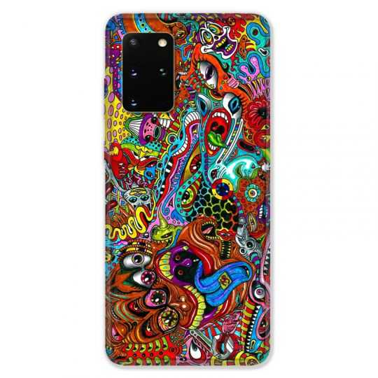 Coque pour Samsung Galaxy S20 PLUS Psychedelic Yeux