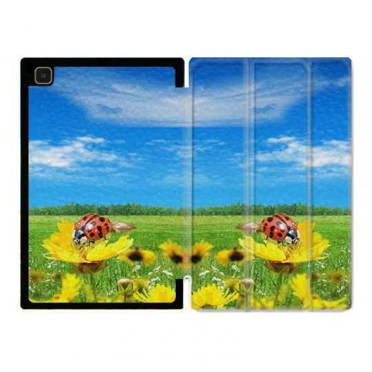 Housse Smart Cover Pour Samsung Galaxy Tab A7 (10.4) Coccinelle