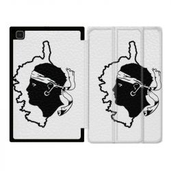 Housse Smart Cover Pour Samsung Galaxy Tab A7 (10.4) Corse Blanc