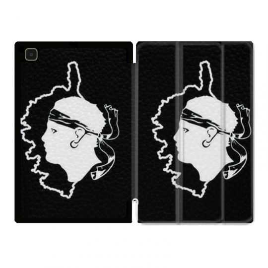 Housse Smart Cover Pour Samsung Galaxy Tab A7 (10.4) Corse Noir