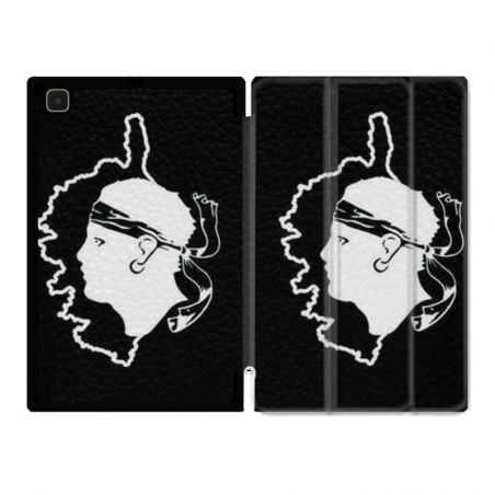Housse Smart Cover Pour Samsung Galaxy Tab A7 (10.4) Corse Noir