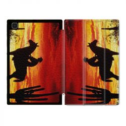 Housse Smart Cover Pour Samsung Galaxy Tab A7 (10.4) Cow Boy Soleil