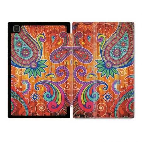 Housse Smart Cover Pour Samsung Galaxy Tab A7 (10.4) Fleur Psychedelic