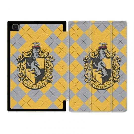 Housse Smart Cover Pour Samsung Galaxy Tab A7 (10.4) WB License Harry Potter Hufflepuff