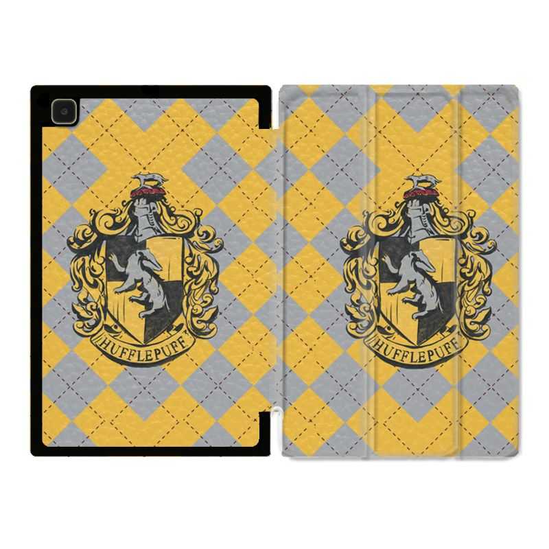 Housse Smart Cover Pour Samsung Galaxy Tab A7 (10.4) WB License Harry Potter Hufflepuff