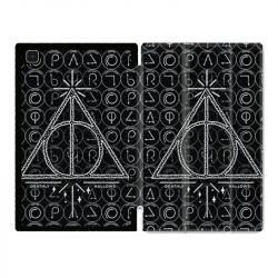 Housse Smart Cover Pour Samsung Galaxy Tab A7 (10.4) WB License Harry Potter Triangle noir