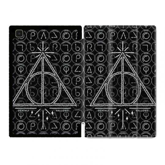 Housse Smart Cover Pour Samsung Galaxy Tab A7 (10.4) WB License Harry Potter Triangle noir