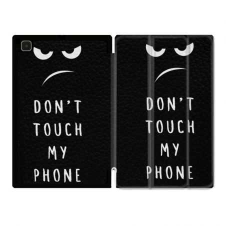 Housse Smart Cover Pour Samsung Galaxy Tab A7 (10.4) Humour Don't Touch