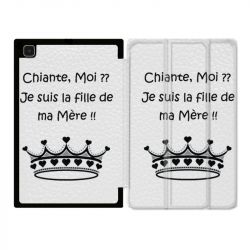 Housse Smart Cover Pour Samsung Galaxy Tab A7 (10.4) Humour Moi Chiante
