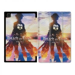 Housse Smart Cover Pour Samsung Galaxy Tab A7 (10.4) Manga Attaque Titans Soleil