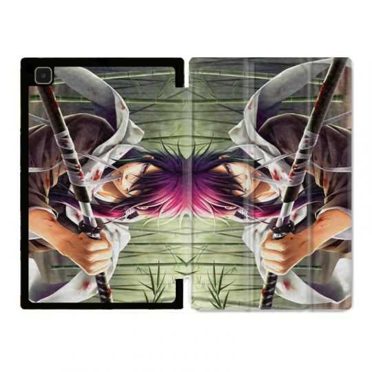 Housse Smart Cover Pour Samsung Galaxy Tab A7 (10.4) Manga Bambou