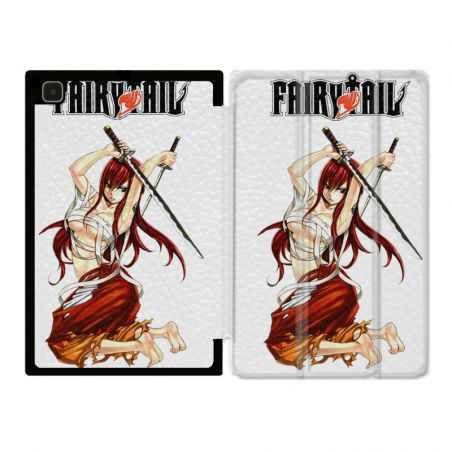 Housse Smart Cover Pour Samsung Galaxy Tab A7 (10.4) Manga Fairy Tail Erza