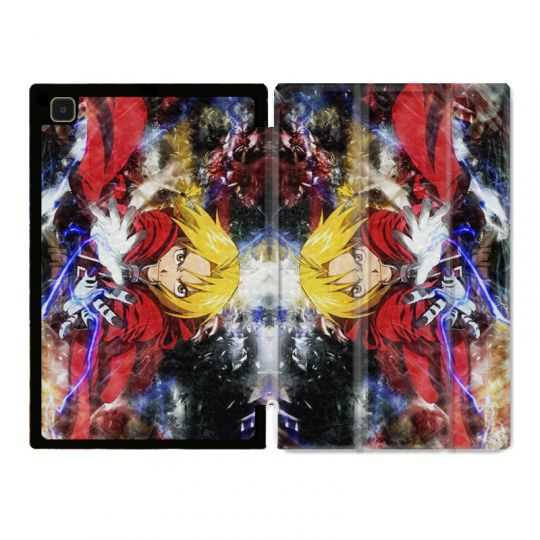 Housse Smart Cover Pour Samsung Galaxy Tab A7 (10.4) Manga Fullmetal Alchemist Color