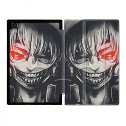 Housse Smart Cover Pour Samsung Galaxy Tab A7 (10.4) Manga Kaneki Noir