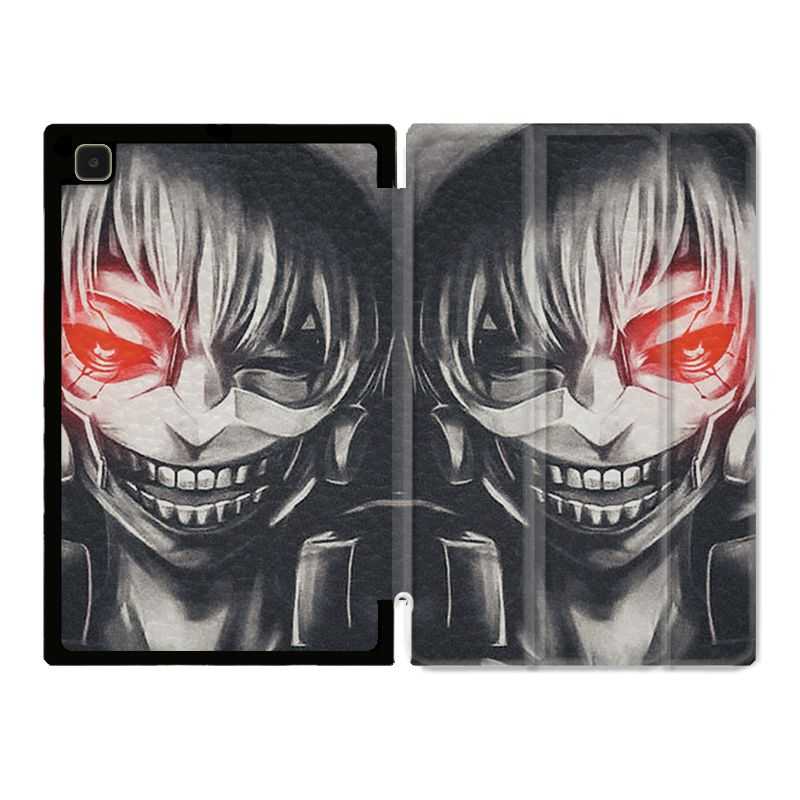 Housse Smart Cover Pour Samsung Galaxy Tab A7 (10.4) Manga Kaneki Noir