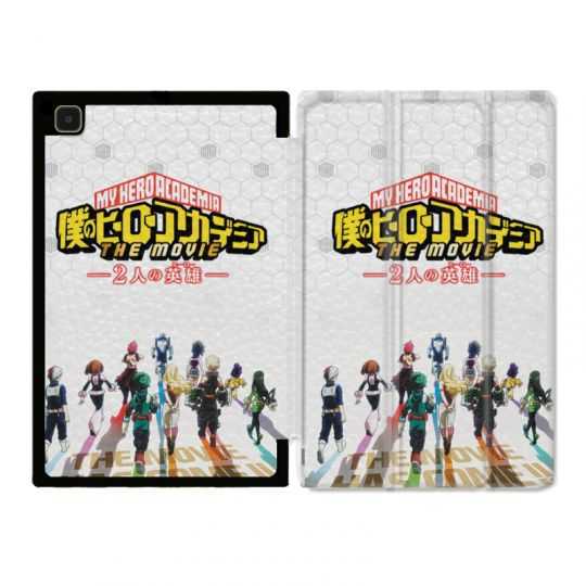 Housse Smart Cover Pour Samsung Galaxy Tab A7 (10.4) Manga My Hero Academia Blanc