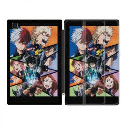Housse Smart Cover Pour Samsung Galaxy Tab A7 (10.4) Manga My Hero Academia Noir