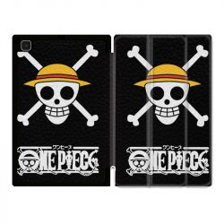 Housse Smart Cover Pour Samsung Galaxy Tab A7 (10.4) Manga One Piece Tete de Mort