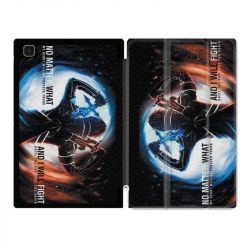 Housse Smart Cover Pour Samsung Galaxy Tab A7 (10.4) Manga SAO sword Art Online Fight