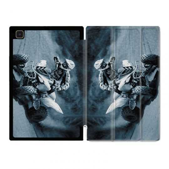 Housse Smart Cover Pour Samsung Galaxy Tab A7 (10.4) Moto Quad