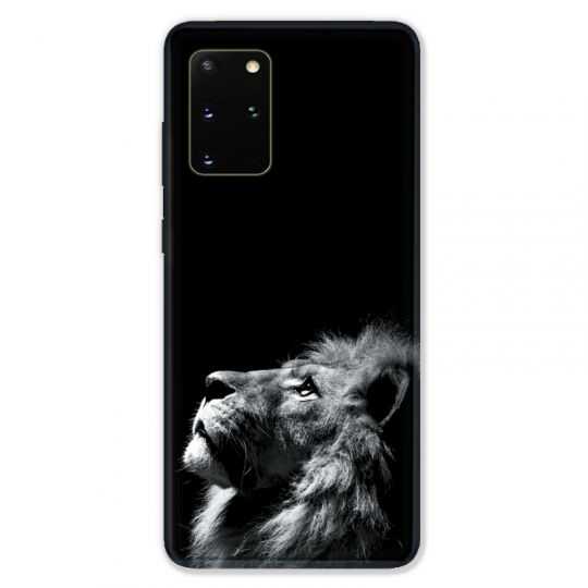 Coque pour Samsung Galaxy S20 PLUS Felin roi lion