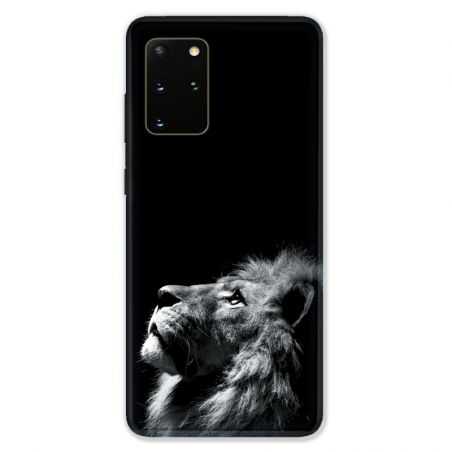 Coque pour Samsung Galaxy S20 PLUS Felin roi lion