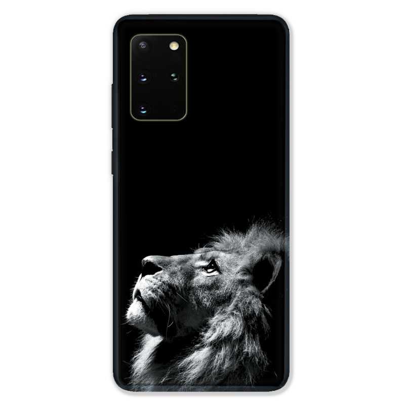 Coque pour Samsung Galaxy S20 PLUS Felin roi lion