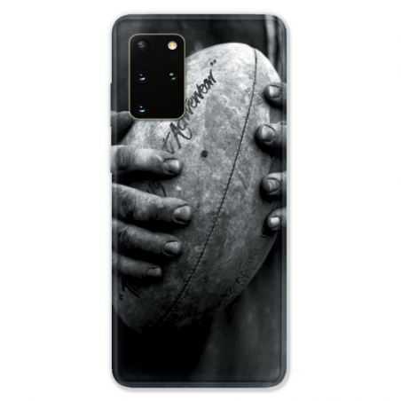 Coque pour Samsung Galaxy S20 PLUS Rugby ballon vintage