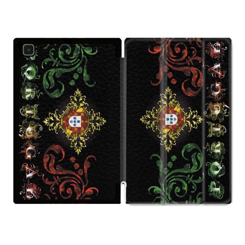 Housse Smart Cover Pour Samsung Galaxy Tab A7 (10.4) Portugal Arabesque
