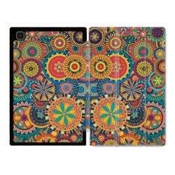 Housse Smart Cover Pour Samsung Galaxy Tab A7 (10.4) Psychedelic Roue