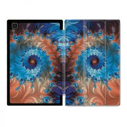 Housse Smart Cover Pour Samsung Galaxy Tab A7 (10.4) Psychedelic Spirale