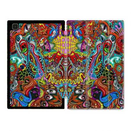 Housse Smart Cover Pour Samsung Galaxy Tab A7 (10.4) Psychedelic Yeux