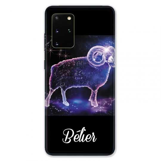 Coque pour Samsung Galaxy S20 PLUS signe zodiaque 2 Bélier