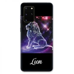 Coque pour Samsung Galaxy S20 PLUS signe zodiaque 2 Lion