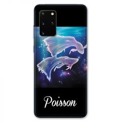 Coque pour Samsung Galaxy S20 PLUS signe zodiaque 2 Poisson