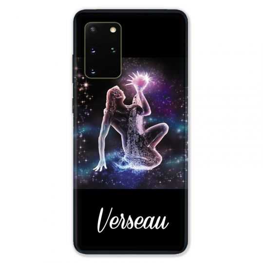 Coque pour Samsung Galaxy S20 PLUS signe zodiaque 2 Verseau