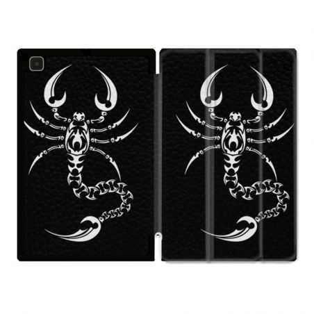 Housse Smart Cover Pour Samsung Galaxy Tab A7 (10.4) Scorpion Noir