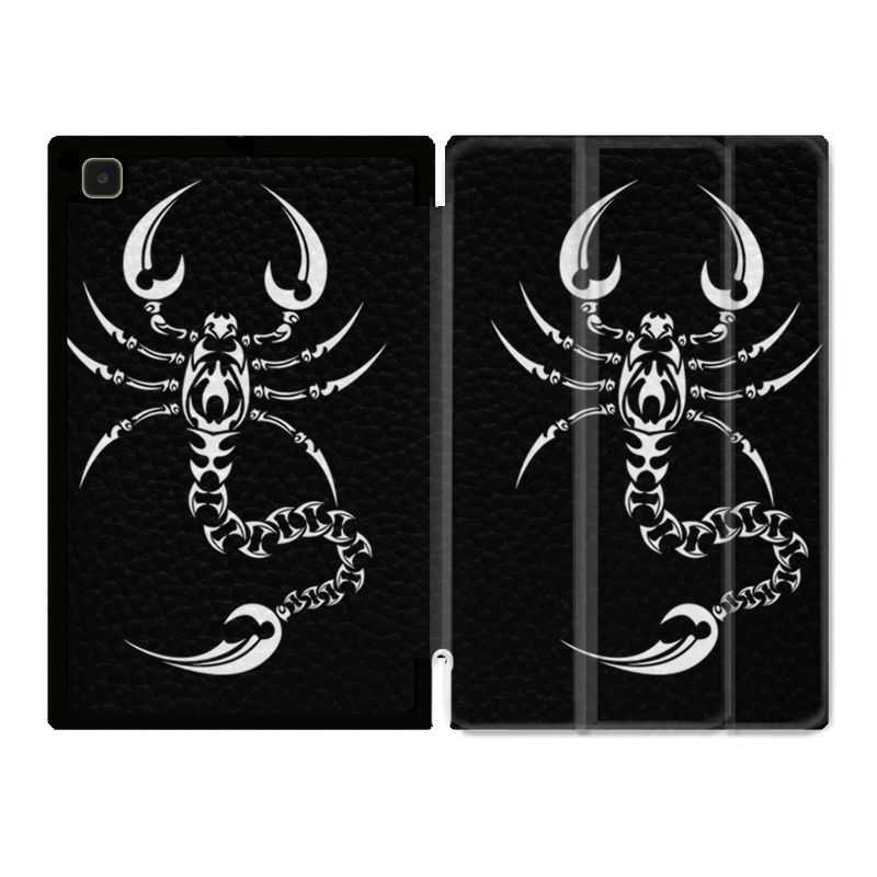 Housse Smart Cover Pour Samsung Galaxy Tab A7 (10.4) Scorpion Noir